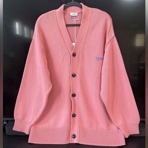 Closed Cotton Pink Oversized Cardigan Sweater